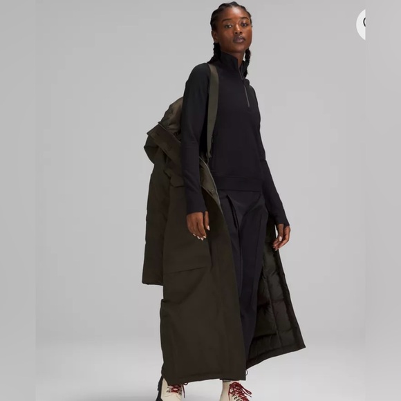 Lululemon Snow Parka Long size 4 black - Picture 7 of 10